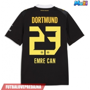 Lacne Muži Futbalové dres Borussia Dortmund Emre Can #23 2026-27 Krátky Rukáv - Preč